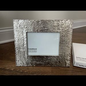 NWT Crate&Barrel picture frame in original box
